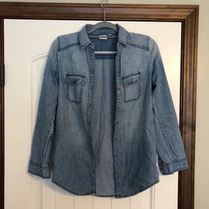 Chambray button down